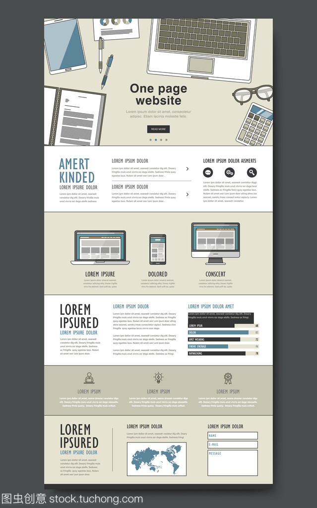 現(xiàn)代單頁網(wǎng)站設(shè)計模板 為攝影攝像服務(wù)賦能